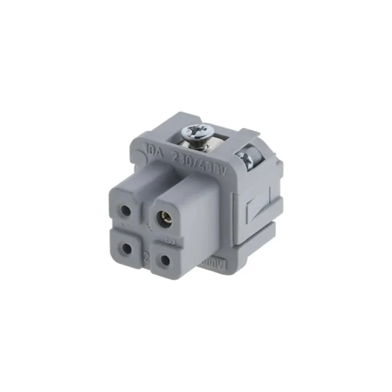 Amphenol Industrial Heavy Duty Power Connector Insert Female, 16A, 400V, 3 Contacts, Heavy Mate C146 Series C146 10B003 002 4