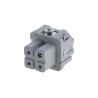 Amphenol Industrial Heavy Duty Power Connector Insert Female, 16A, 400V, 3 Contacts, Heavy Mate C146 Series C146 10B003 002 4
