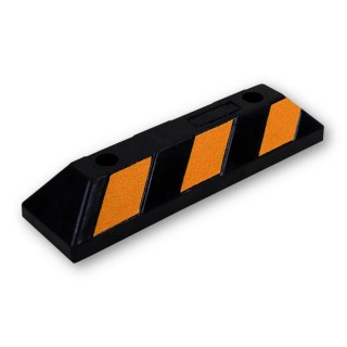 RS PRO Yellow, Black High Visibility Rubber Trapezoidal Impact Protector 550mm x 145mm 221-7889