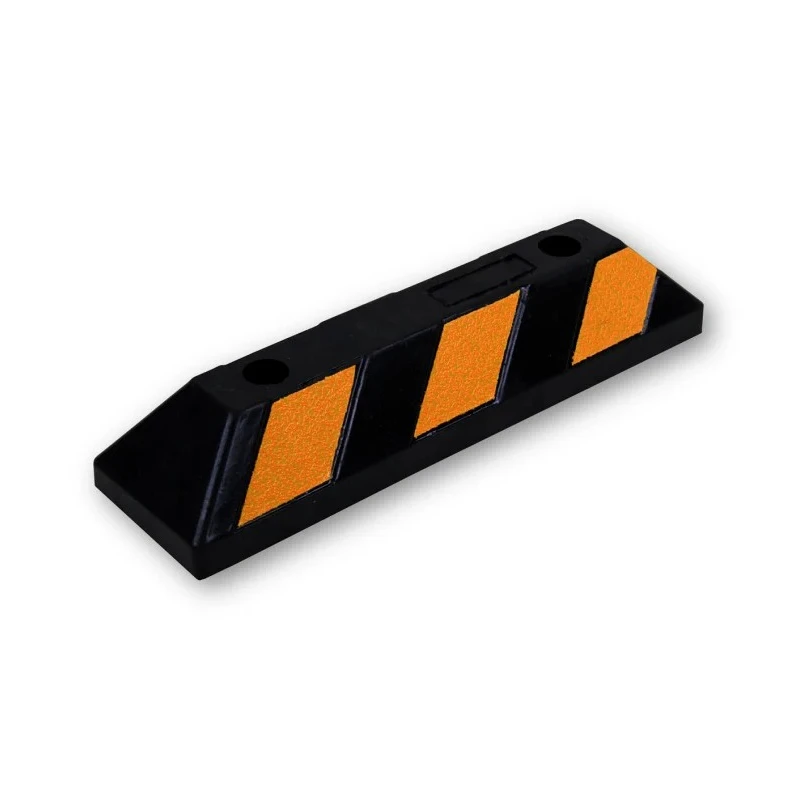RS PRO Yellow, Black High Visibility Rubber Trapezoidal Impact Protector 550mm x 145mm 221-7889