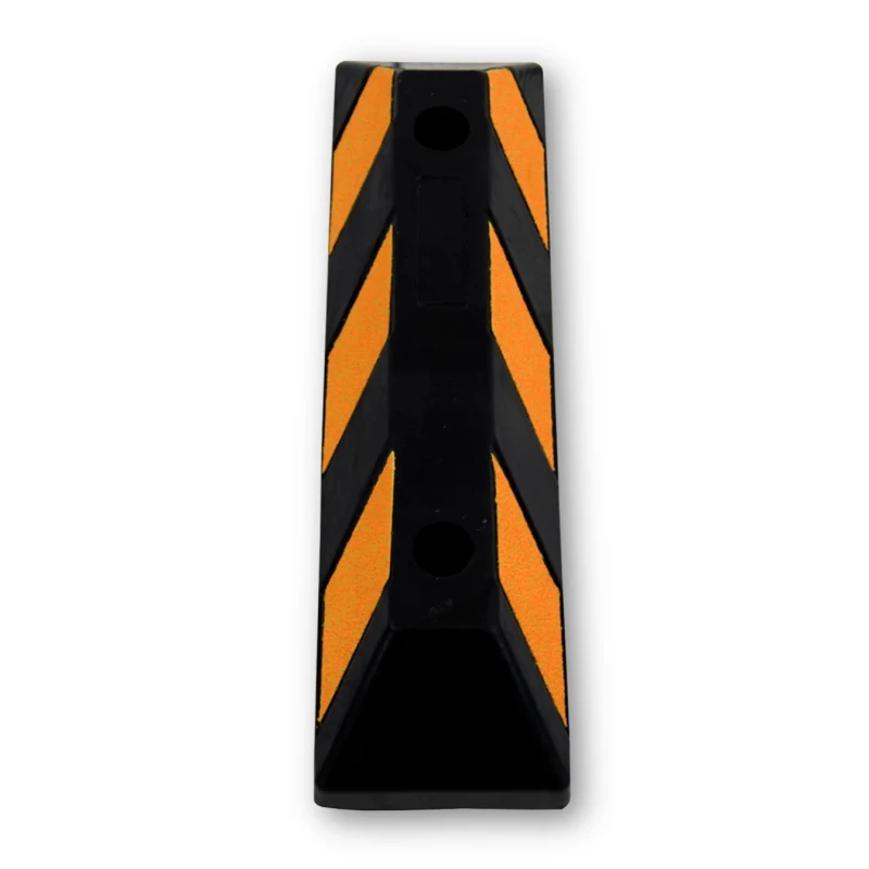 RS PRO Yellow, Black High Visibility Rubber Trapezoidal Impact Protector 550mm x 145mm 221-7889