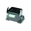 Amphenol Industrial Heavy Duty Power Connector Housing Aluminium Alloy IP65 Cable Mount C146 10N006 803 1