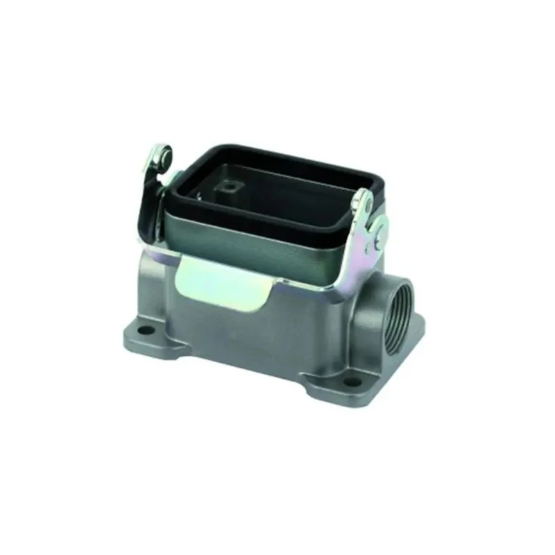 Amphenol Industrial Heavy Duty Power Connector Housing Aluminium Alloy IP65 Cable Mount C146 10N006 803 1
