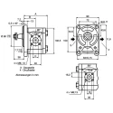Bosch Rexroth Hydraulic Pump Flange 20 mm Companion Flange R900321448
