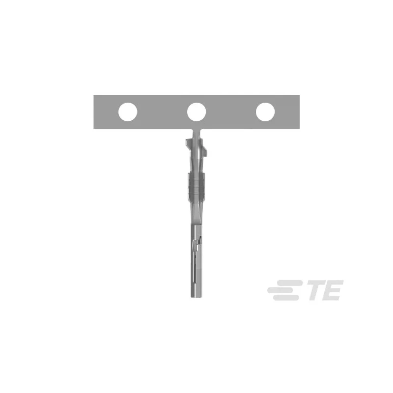 TE Connectivity Female Crimp Terminal 3A Current 20-22 AWG Wire Wrap Termination 2834464-6