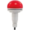 RS PRO Red Sounder-Beacon Combination, IP65, 24V AC/DC Panel Electronic LED Signal Unit 222-2440