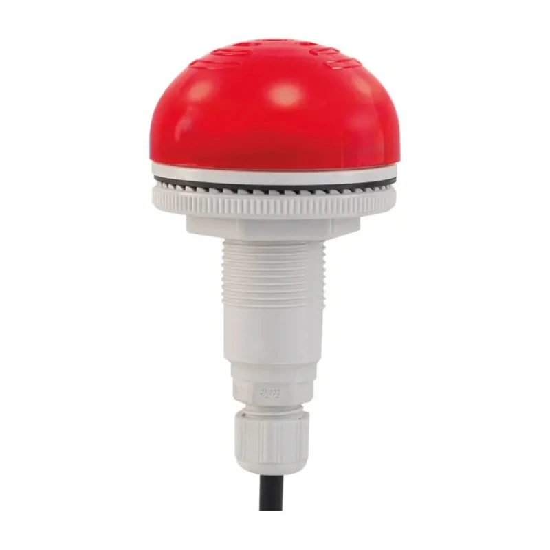 RS PRO Red Sounder-Beacon Combination, IP65, 24V AC/DC Panel Electronic LED Signal Unit 222-2440