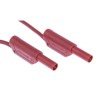Schutzinger Test Lead 32A, 1kV, Red, 1.5 m Lead Length RS VSFK 8700 / 2.5 / 150 / RT