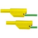 Schutzinger 32A, 1kV 4 mm Connector Test Lead, Yellow Green, 2 m Lead Length RS VSFK 8700 / 2.5 / 200 / GNGE
