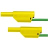 Schutzinger 32A, 1kV 4 mm Connector Test Lead, Yellow Green, 2 m Lead Length RS VSFK 8700 / 2.5 / 200 / GNGE