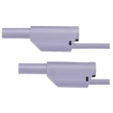 Schutzinger Test Lead 32A 1kV Purple 2m 4 mm Connector Male RS VSFK 8700 / 2.5 / 200 / PVI