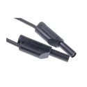 Schutzinger Test Lead 32A, 1kV, Black, 2 m Lead Length RS VSFK 8701 / 2.5 / 200 / SW