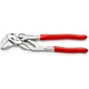 Knipex 1-Piece Plier Wrench, 180mm Overall Length, 35mm Jaw, Chrome Vanadium Steel, Plastic Handle 86 03 180