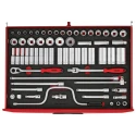 Teng Tools 63-Piece 1/2 in Hexagon Socket Set TTESK63