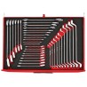 Teng Tools 37 Piece Ratchet Spanner Set 8 To 32 mm Chrome Vanadium Steel TTESP37