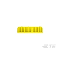 TE Connectivity Automotive Connector Seal Panel Mount Flange Screw Yellow Silicone Housing 2350943-1
