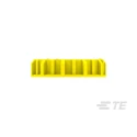 TE Connectivity Automotive Connector Seal Panel Mount Flange Screw Yellow Silicone Housing 2350943-1