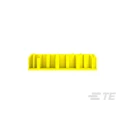 TE Connectivity Automotive Connector Seal Panel Mount Flange Screw Yellow Silicone Housing 2350943-1