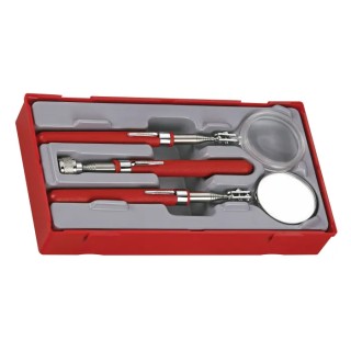 Teng Tools Inspection Mirror & Probe Attachable Clip Adjustable Length Overall 50mm TTTM03