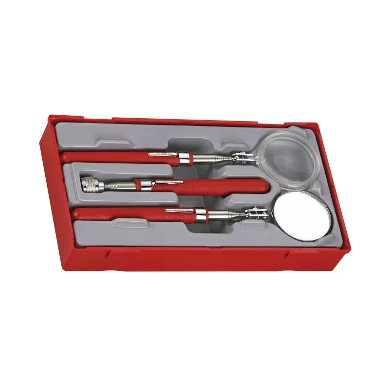 Teng Tools Inspection Mirror & Probe Attachable Clip Adjustable Length Overall 50mm TTTM03