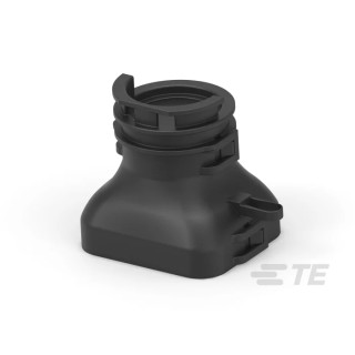 TE Connectivity 20-way Automotive Connector Backshell Black PA Material 33.2mm Width 38.5mm Height 2357302-2