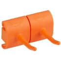 Vikan Hygienic Orange Polypropylene Mop Holder for 1-2 Cleaning Tools 10147