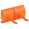 Vikan Hygienic Orange Polypropylene Mop Holder for 1-2 Cleaning Tools 10147