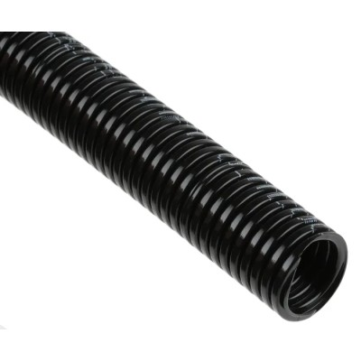 Adaptaflex Flexible Plastic Conduit, 20 mm Nominal Diameter, Uncoated Polyamide, Black, 10m 7TCA296000R2199 PAFS21/BL/10M