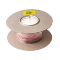 Hew Heinz Eilentropp SIFF Series Red Hook Up Wire, 20 AWG, 270/0.05 mm Core Strands, 20 m Length, Silicone Jacket 222-4321
