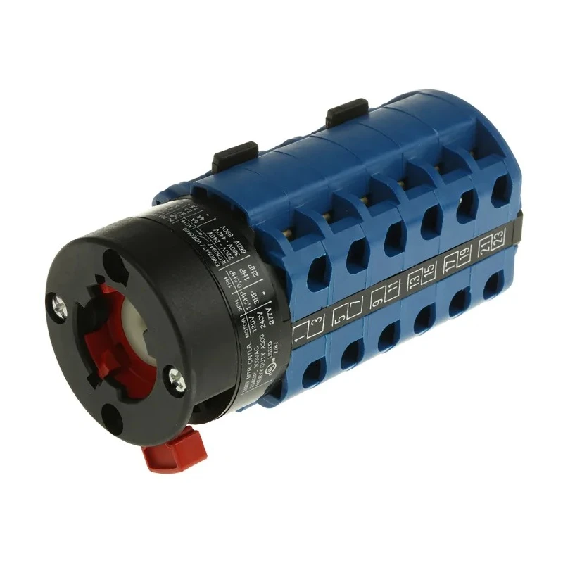 Kraus & Naimer Cam Switch 3 Position, 4 Poles, 60° Angle of Throw, 20A Contact Current, IP65/IP42 Rated CA10.A476/GBA001.*FT