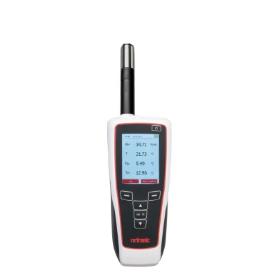 Rotronic Instruments Digital Hygrometer with Model, 60 °C Max Operating Temperature, ±2 %RH Accuracy, 100 %RH Max HP31