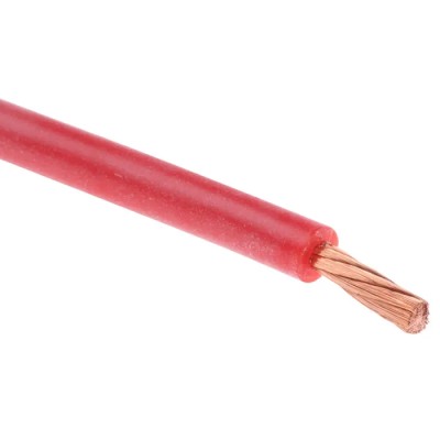 Hew Heinz Eilentropp SIFF Series Red Hook Up Wire 13 AWG 651/0.07 mm Core Strands 20 m 13435-03-020