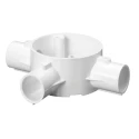 Schneider Electric Conduit Fitting Polyvinyl Chloride Unplasticised White 20 mm Nominal Size 20CJB5W