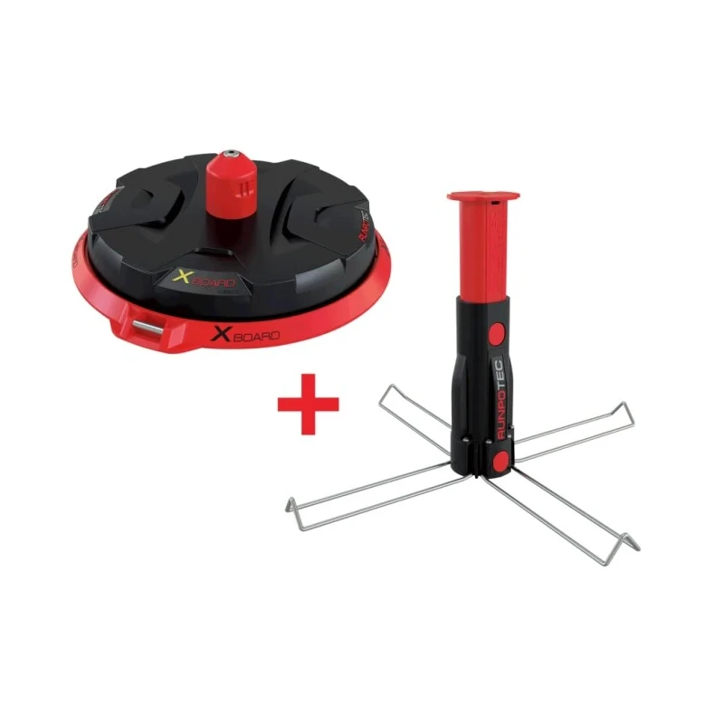 Runpotec Professional Cable Drum Roller Universal Cable Winder/Unwinder with Telescopic Mandrel 300mm Diameter RUN10174