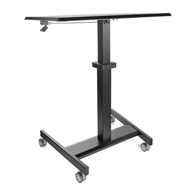 StarTech.com Sitting/Standing Computer Workstation Steel Frame Black 1.14 m Height Adjustable 600 mm Width 800 mm STSCART2