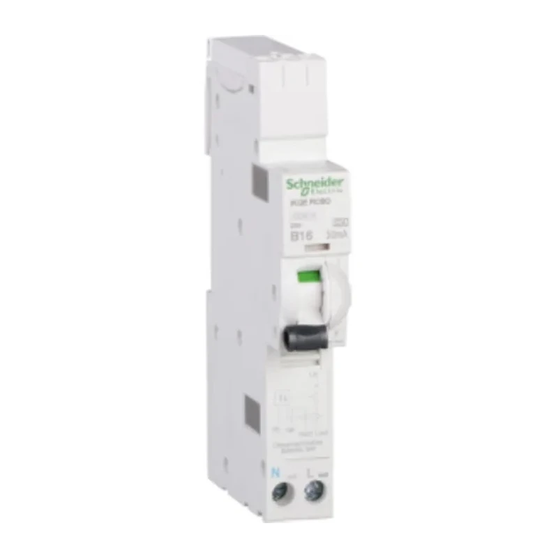 Schneider Electric Residual Current Circuit Breaker with Overload Protection 20A Current Rating 1-Pole 30mA Trip SEE120B03