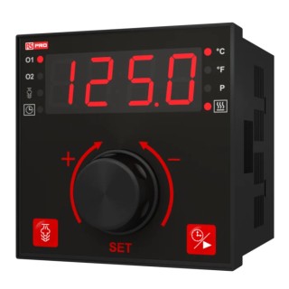 RS PRO Panel Mount On-Off Temperature Controller 3 Input 3 Output SSR Relay 240V 222-8157