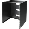 StarTech.com Black 2 Post Frame 12U Steel Server Rack Wall Mount with 34.9 mm Depth WALLMNT12