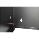 StarTech.com Black 2 Post Frame 12U Steel Server Rack Wall Mount with 34.9 mm Depth WALLMNT12
