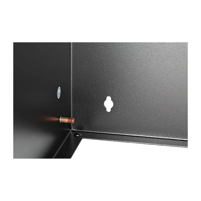 StarTech.com Black 2 Post Frame 12U Steel Server Rack Wall Mount with 34.9 mm Depth WALLMNT12