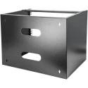 StarTech.com Black Steel 2 Post Frame 8U Server Rack, 34.9 mm Depth, 362 mm Height WALLMOUNT8