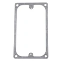 MK Electric Grey 2 Gang Metal Frame for Panel Mounting K2202