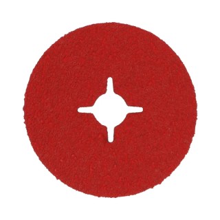 Norton SG Ceramic Abrasive Disc Plain Disc with Slotted Hole 115 mm 50 Grit 66623327496