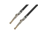 Molex Ultra Fit Pre-Crimped Lead, 75 mm Cable Length, Black, Model 217470-1221