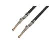 Molex Ultra Fit Pre-Crimped Lead Cable, 1.5 mm², 450 mm Length, Black, 600 Vrms, 217470-1125