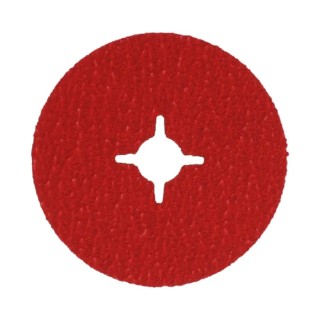 Norton SG Ceramic Abrasive Disc Plain Disc with Slotted Hole 125 mm 36 Grit 66623327501