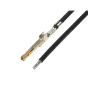 Molex Pre-Crimped Lead Pigtail Female Connector 225 mm Cable Length Black 217471-1213
