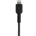 StarTech.com USB 2.0 Male USB Type A to Male Lightning Connector Black 300mm RUSBLTMM30CMB