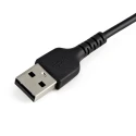 StarTech.com USB 2.0 Male USB Type A to Male Lightning Connector Black 300mm RUSBLTMM30CMB