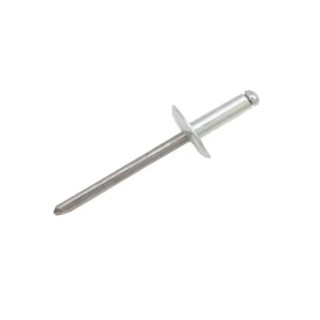 RS PRO Aluminium Blind Rivet, 3.2 mm, Dome Head, Plain Finish, Steel Mandrel 223-1141